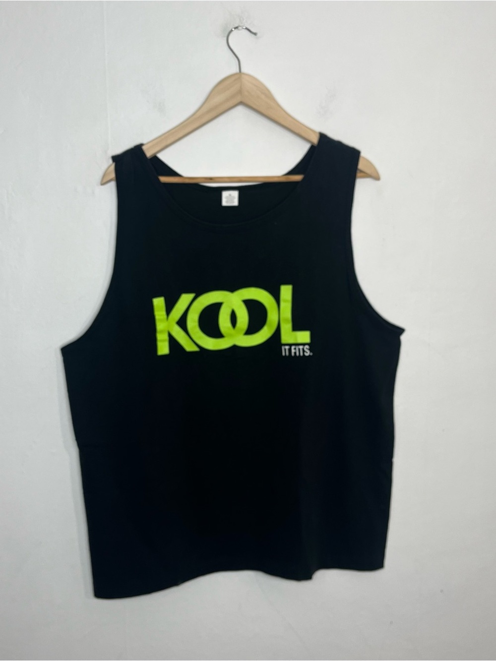 Vintage KOOL Cigarettes Tobacco Muscle Tank Black Graphic Promo Tee Size XL
